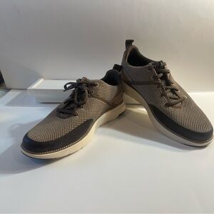 Cole Haan Beige and Dark Brown Sneakers Size 10 ZeroGrand